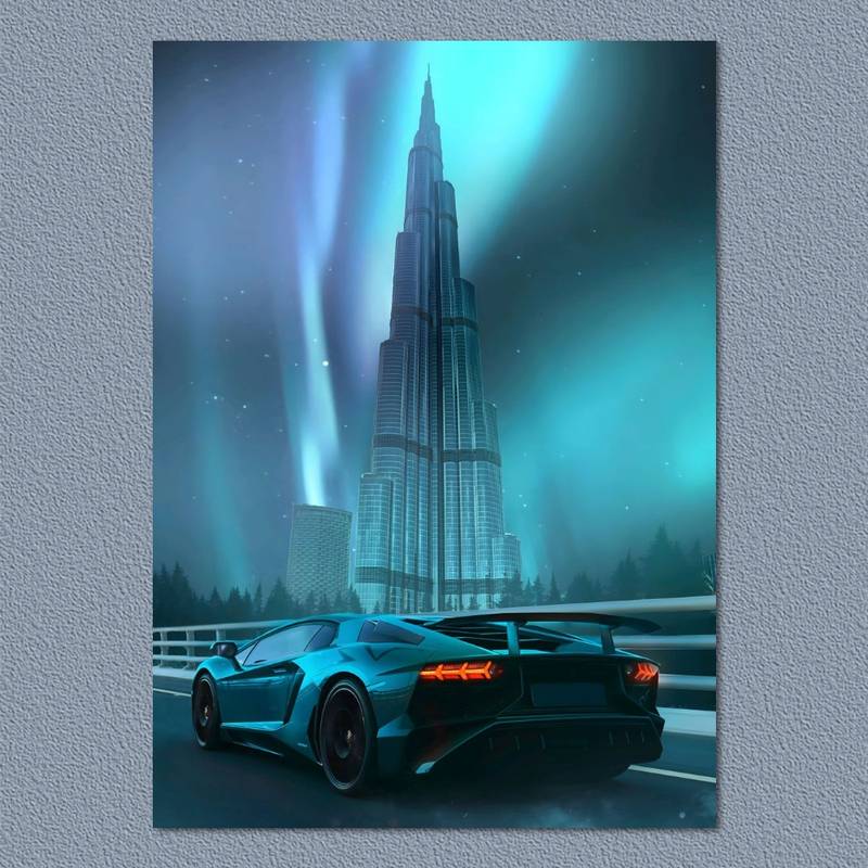 Aventador Canvas (Magnetic Frame)