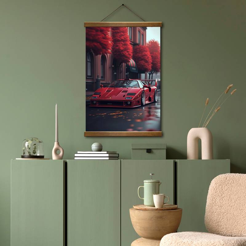 F40 Canvas (no Frame)