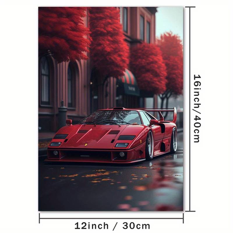 F40 Canvas (no Frame)