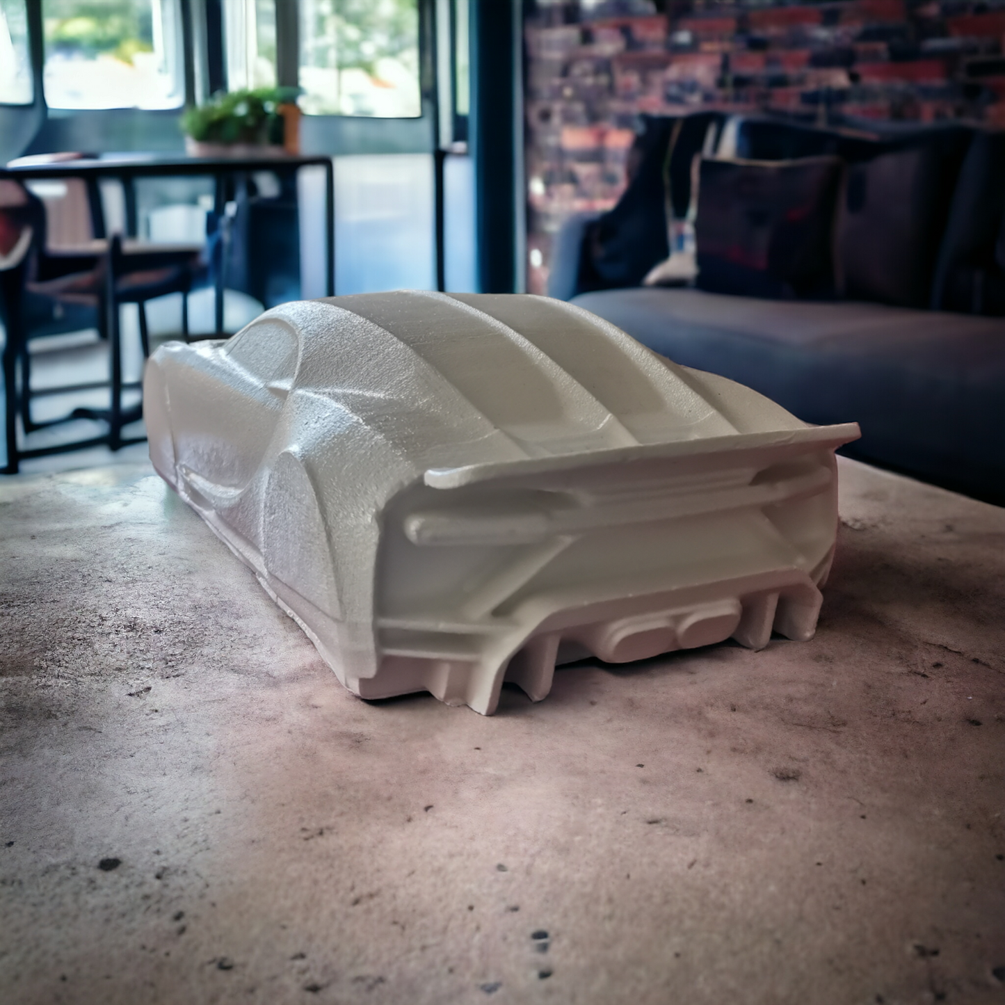 Ceramic car model "Chiron Pur Sport"