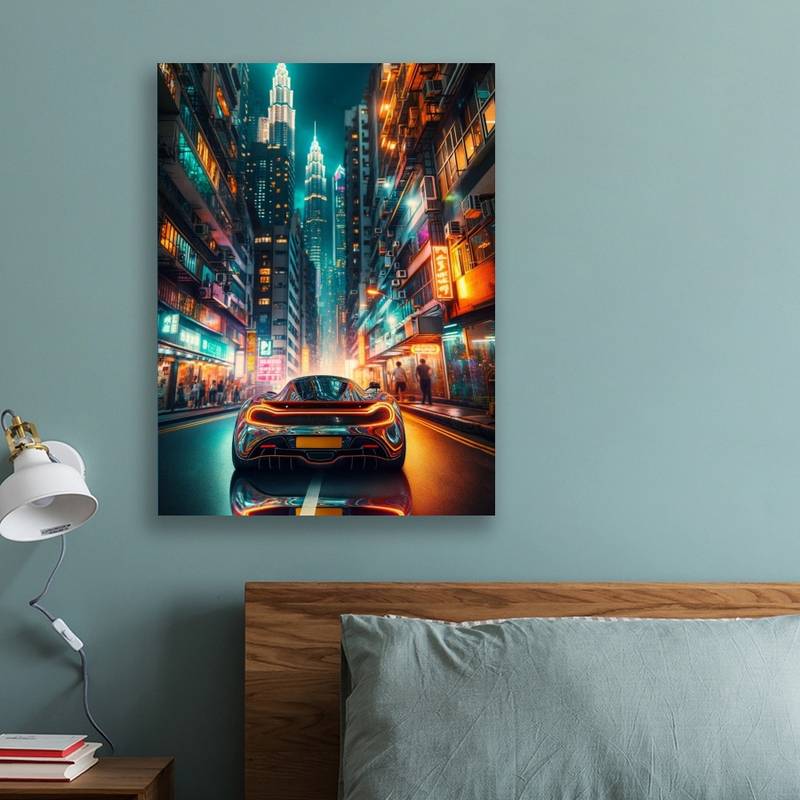 Sportcar Canvas (Magnetic Frame)