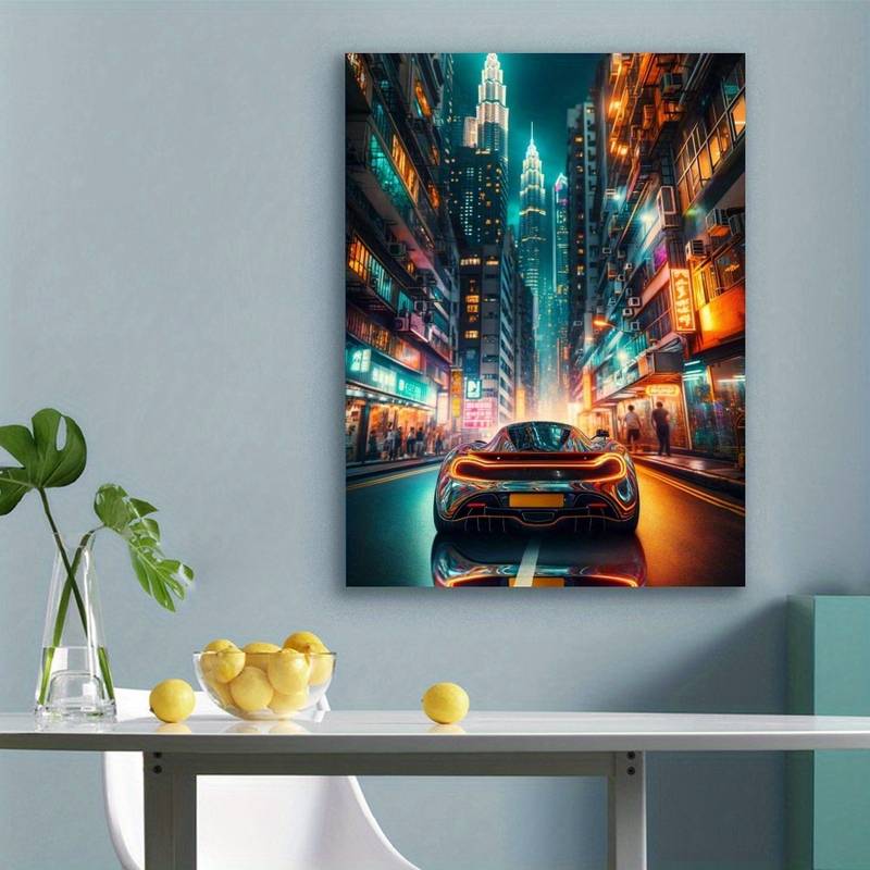 Sportcar Canvas (Magnetic Frame)