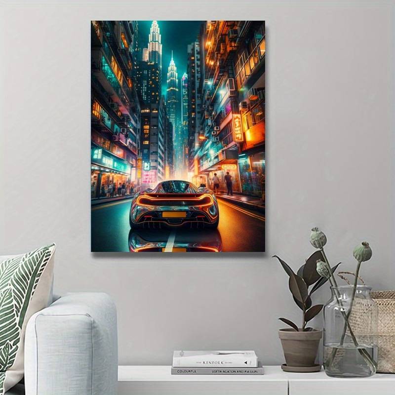 Sportcar Canvas (Magnetic Frame)