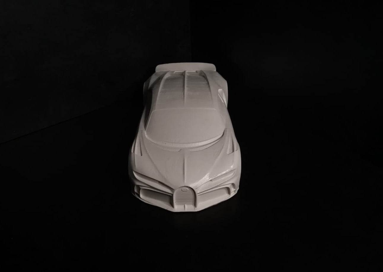 Ceramic car model "Chiron Pur Sport"